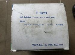PAGID Bremsbelagsatz BMW 316, 318, 320i, 323i 12/82-